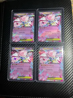 Pokemon Phantasmal Flames Mega Diancie Ex 041/094 Lot Of 4 - Image 1