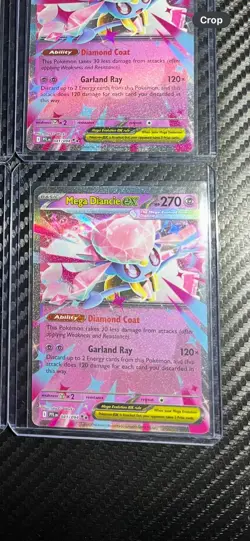 Pokemon Phantasmal Flames Mega Diancie Ex 041/094 Lot Of 4 - Image 4