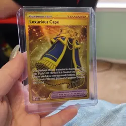 Pokemon Luxurious Cape 265/182 SV04 Paradox Rift Secret Rare Holo - Image 1