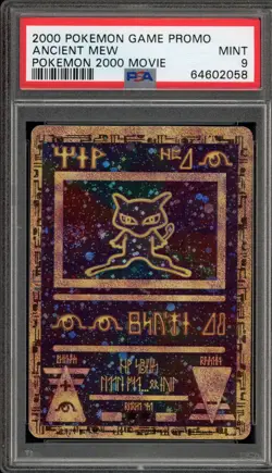 Pokemon Ancient Mew Movie 2000 Promo PSA 9 Mint - Image 1