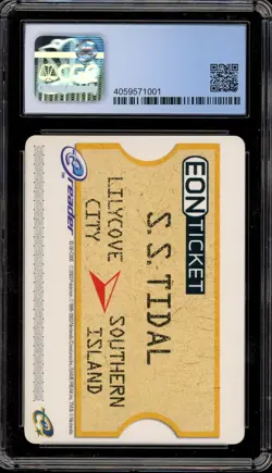 Pokemon Eon Ticket Ruby & Sapphire Promotion CGC 9 Mint - Image 2