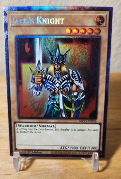 Yugioh Jack's Knight FOIL Collectors Rare KICO - EN028 1st Edition NM - Image 1