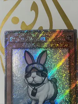 Rescue Rabbit 1st Edition Platinum Secret Rare RA02-EN008 Yu-Gi-Oh! - Image 3