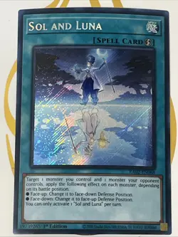 Yugioh! Sol and Luna - RA02-EN068 - Ultimate Rare - 1st Edition Near M - Image 1