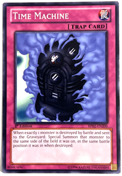 YuGiOh! - Time Machine BP02-EN200 1st Edition Common - Image 1