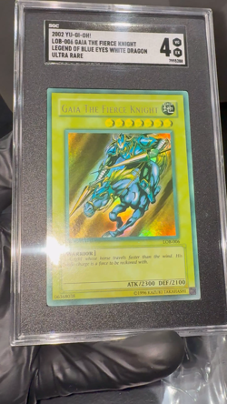 FADED Gaia The Fierce Knight LOB-006 The Legend of Blue Eyes White Dragon - Image 2