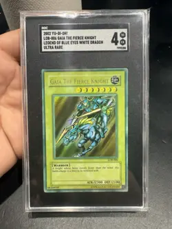 FADED Gaia The Fierce Knight LOB-006 The Legend of Blue Eyes White Dragon - Image 4