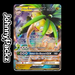 Alolan Exeggutor GX 74/111 - 2017 Crimson Invasion Sun Moon Pokemon Card (NM) - Image 1