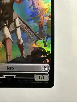 Hero (0002) Knight Double-Sided Token Final Fantasy Foil MTG card NM - Image 4