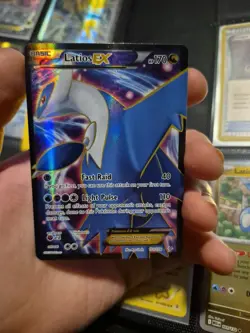 Pokemon TCG Latios EX Full Art Holo Rare Card Roaring Skies 101/108 - Image 1