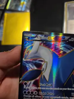Pokemon TCG Latios EX Full Art Holo Rare Card Roaring Skies 101/108 - Image 2