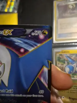 Pokemon TCG Latios EX Full Art Holo Rare Card Roaring Skies 101/108 - Image 3