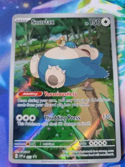 Snorlax 051 Sv: Scarlet & Violet Promo Cards Holo - Image 1