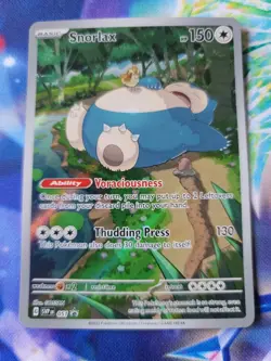 Snorlax 051 Sv: Scarlet & Violet Promo Cards Holo - Image 1