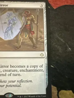 Mtg Magic Hour Of Devastation Mirage Mirror Light Print Misprint Error Card - Image 2