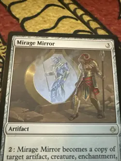 Mtg Magic Hour Of Devastation Mirage Mirror Light Print Misprint Error Card - Image 3