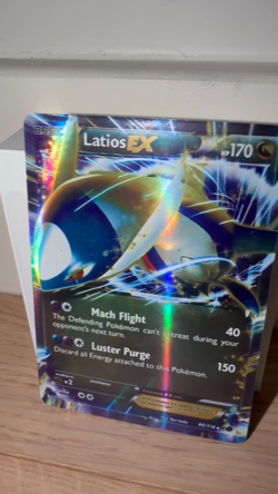 Pokemon Latios EX 86/116 Plasma Freeze Ultra Rare Holo Lightly Played 2013 BW - Image 2