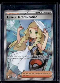 2025 Pokemon Mega Evolution Lillie's Determination Ultra Rare #169/132 - Image 1