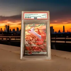 2024 Pokemon Surging Sparks Latias Ex Special Illustration Rare #239 PSA 10 - Image 1