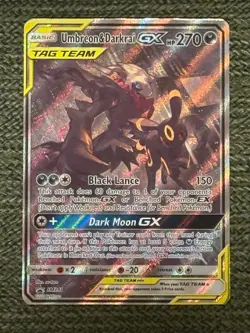 Umbreon & Darkrai Tag Team GX SM241 Sun&Moon Sm Pokemon LP Holo - Image 1