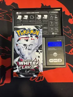 22.54g Heavy - Pokemon TCG S&V - White Flare Booster Pack! Semi GOD U - Image 1