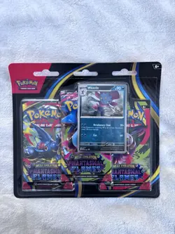 POKEMON TCG PHANTASMAL FLAMES 3 PACK BLISTER BRAND NEW FACTORY SEALED RARE! USA! - Image 2