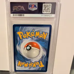 2019 POKEMON SUN & MOON TEAM UP #169 FULL ART/LATIAS & LATIOS GX PSA 9 - Image 2