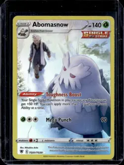 2022 Pokemon SWSH Astral Radiance Abomasnow Trainer Gallery #TG01/TG30 - Image 1