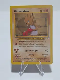 Hitmonchan Neo Destiny 69/105 Regular Unlimited Common Pokemon TCG - Image 1