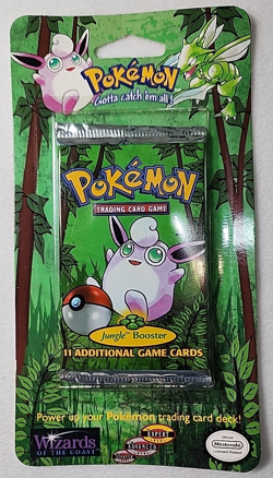🔥BRAND NEW SEALED ORIGINAL PACKAGING🔥 Pokemon Jungle 3 BLISTER PACKS 1 HeavyU - Image 4