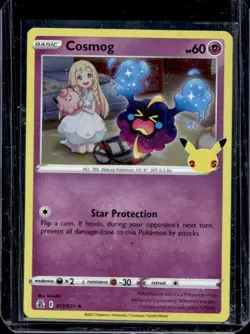 2021 Pokemon SWSH Celebrations Cosmog #013/025 - Image 1