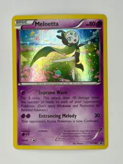 🇨🇦 NM Meloetta - XY193 - Pokemon TCG - BLACK STAR PROMO HOLO RARE - Image 1