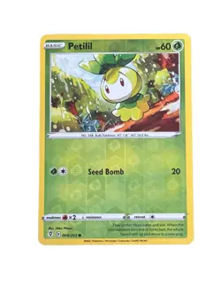 New: 2021 Pokemon TCG Petilil 009 Swsh07: Evolving Skies Reverse Holo Common - Image 1