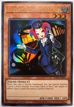 Yugioh! - Tour Guide From The Underworld - RA01-EN005 - Ultra Rare - NM/M - Image 1