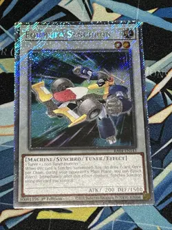 Yugioh Formula Synchron RA04-EN143 Platinum Secret Rare NM - Image 1