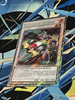 Yugioh Formula Synchron RA04-EN143 Platinum Secret Rare NM - Image 3