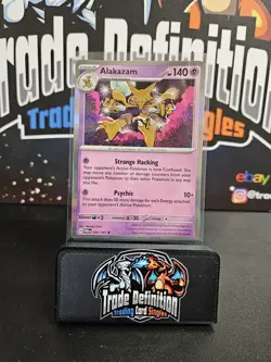 Pokemon TCG : 082/167 Alakazam : Rare Holo Card : Twilight Masquerade - Image 1