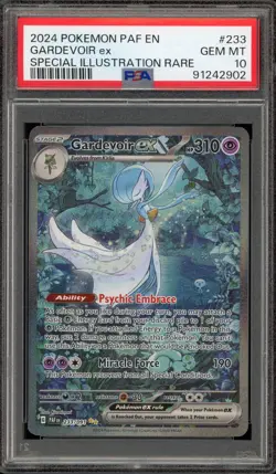 Pokemon Gardevoir ex Paldean Fates Special Illustration Rare #233 PSA 10 - Image 1