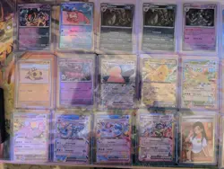 Pokemon TCG S&V Prismatic Evolutions 27 Card Lot, UR, IR, DR, ASR, MB, PB- NM - Image 1