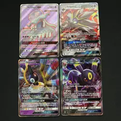 Pokemon GX Full Art card lot 103/111, 98/214, 80/149, SM16 - Image 1