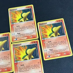 Cyndaquil 59/101 EX Hidden Legends Pokemon Card Non-Holo 4 - Image 3