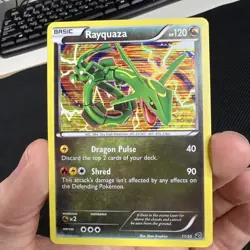 Rayquaza 11/20 Dragon Vault Holo Pokemon Card Black & White 2012 - Image 1