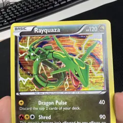 Rayquaza 11/20 Dragon Vault Holo Pokemon Card Black & White 2012 - Image 2