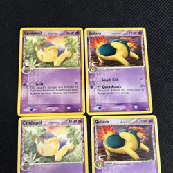 Cyndaquil 45/101 Quilava 36/101 Delta Species EX Dragon Frontiers Pokemon Card 4 - Image 2