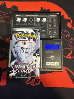 22.79g Heavy - Pokemon TCG S&V - White Flare Booster Pack! Semi GOD U - Image 1