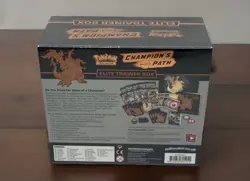 Authentic Pokemon Champions Path Rare Elite Trainer Box Factory Sealed ETB - Image 2