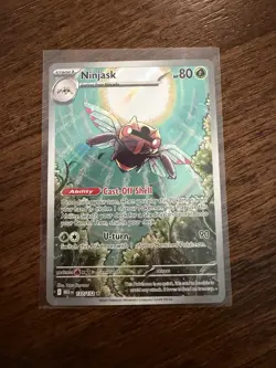 Pokemon TCG Ninjask Illustration Rare Mega Evolution 137/132 - Image 1