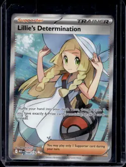 2025 Pokemon Mega Evolution Lillie's Determination Ultra Rare #169/132 - Image 1