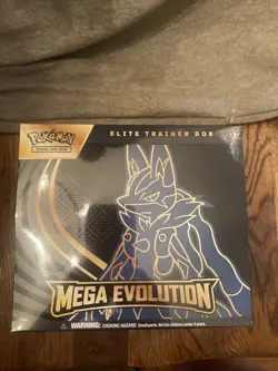 Pokemon TCG Mega Evolution Elite Trainer Box ETB (Lucario) NEW Factory Sealed 🔥 - Image 1
