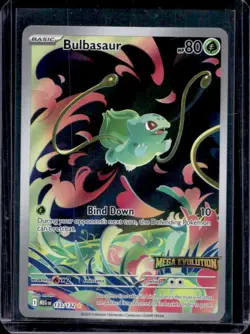 2025 Pokemon Mega Evolution Bulbasaur Promos #133/132 - Image 1